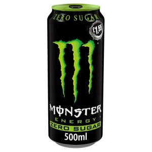 Monster Energy ZERO Sugar PMP Drink - Pack of 12 x 500ml