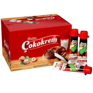 Ulker Cokokrem Cocoa Spread with Hazelnut - Pack of 24 x 40g Tubes - BBE: 21/11/2025