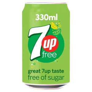 7up Free 330ml x24 