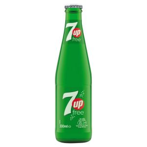 7up Free Glass Bottle 24 x 330ml