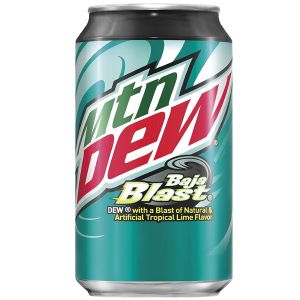 Mountain Dew Baja Blast  355ml x 12
