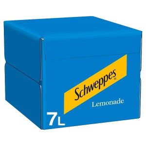 Schweppes Lemonade Bag in Box Postmix BIB 7L BBE Nov/23
