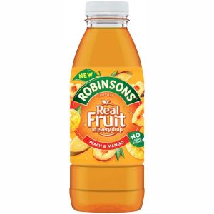 Robinsons Peach & Mango 500ml x 12