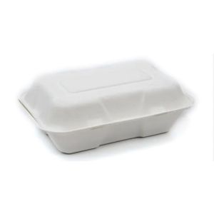No.10 Bagasse Burger Meal Box 200pcs Carton