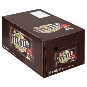 M & M Chocolate 24 x 45g bags