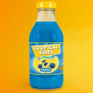 Tropical Vibes Lemonade Ocean Blue  15 x 300ml