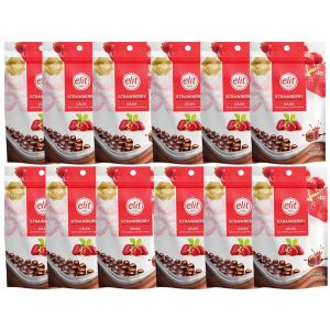 Elit Milk Chocolate Covered Strawberry Draje 125g x 12