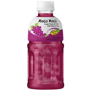 Mogu Mogu Grape Flavoured Drink with Nata de Coco 320ml x 24