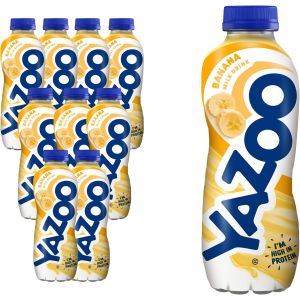 Yazoo Banana Milk Drink 10 x 400ml - Best Before: 02 Feb 2026