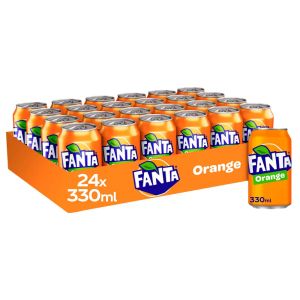 Fanta Orange Multi-pack Cans 330ml x 24
