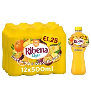 Ribena Light Pineapple and Passion 500ml x 12 PM £1.25