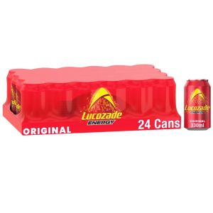Lucozade Energy Original Drink Multipack 330ml x 24, BBE: 31.10.2025