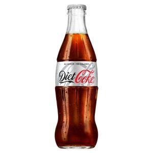 Diet Coke Glass Bottles 330ml x 24