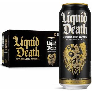 Liquid Death Sparkling Mountain Water Cans 500ml x 12