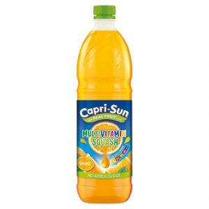 Capri Sun Multivitamin Squash Orange NAS 1L x 8 BBE May 2023