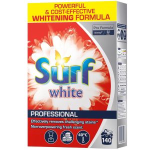 Surf White Professional Pro Formula 140 Washes - Powerful Whitening, Effective Stain Removal & Fresh Non-Overpowering Scent
