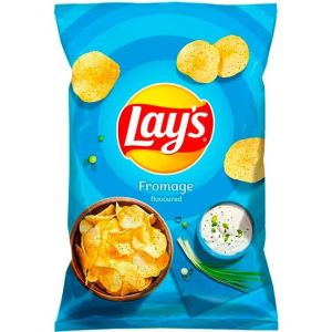 Lays Fromage Flavour Potato Crisps 130g x 21 Best Before 13/10/2024