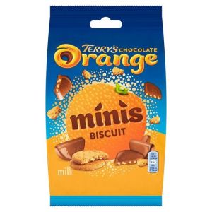 Terry's Chocolate Orange Minis Biscuit 115g x 10