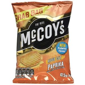 McCoys Paprika Potato Crisps 47.5g x 36