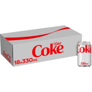 Diet Coke Can Multipack 330ml x 18