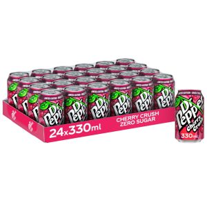 Dr Pepper Cherry Crush Zero Sugar 330ml x 24