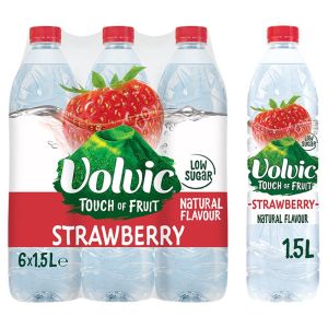 Volvic Touch Of Fruit Strawberry 1.5L x 6