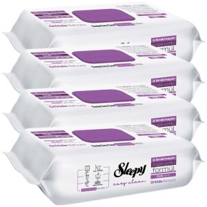 Sleepy Easy Clean Orchid Garden Surface Cleaning Wipes & Towels  4 x 100 (400 Sheets)