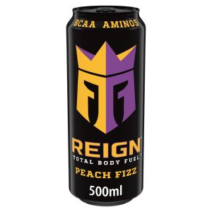 Monster Reign Peach Fizz 500ml x 12 BBE 31/08/2023