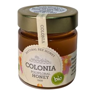 Colonia Polyfloral Honey Raw 270g - Natural Bee Honey
