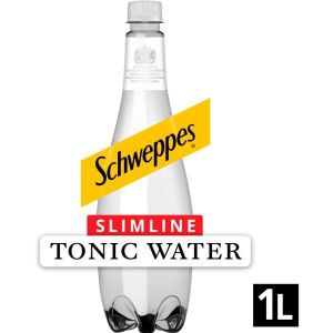 Schweppes Slimline Tonic Water 1L x 6