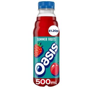 Oasis Summer Fruit 500ml x 12 PM£1.20