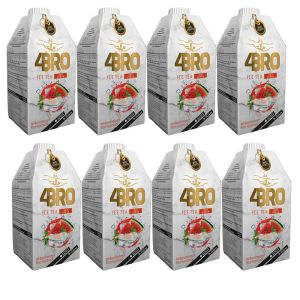 4BRO Ice Tea Red Crash 500mlx8 Best Before 25/06/2024