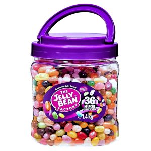 The Jelly Bean Factory 36 Huge Flavors Jar 1.4Kg
