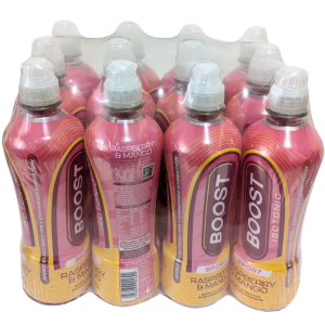 Boost Sport Raspberry & Mango 500ml x 12 - Best Before:  July 2025