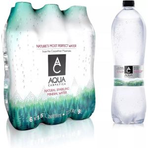 Aqua Carpatica Sparkling Natural Mineral Water 1.5L x 6