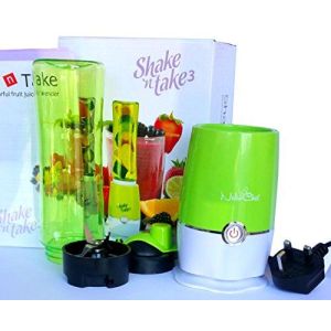Shake'nTake3 Portable Mini Electric Juicer Multifunctional Juice Extractor Blender Fruit Smoothie Maker