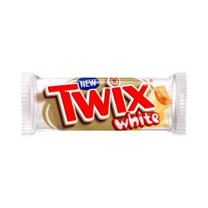 Twix White Chocolate Biscuit Twin Bars 46g x 20 BBE 16/07/2023