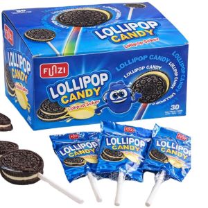 Funzi Lollipop Candy - Pack of 30 x 10g - Fun Sweet Treat for Kids & Parties