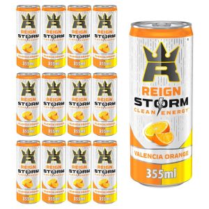 Reign Storm Clean Energy Valencia Orange  355ml x 12