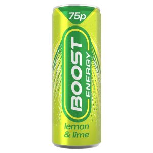 Boost Energy Lemon & Lime 250ml x 24 PM75p