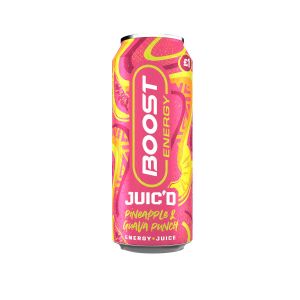 Boost Juic'd Pineapple & Guava Punch Energy Juice PM 500ml x 12 - Best Before: Dec 2025