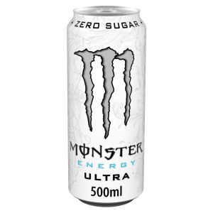  Monster White Ultra Zero Sugar PMP - 500ml x 12 - Light & Refreshing