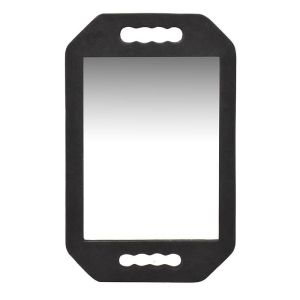 VAIN Rectangle Foam Barber Mirror, Lightweight Double Handle Salon Mirror