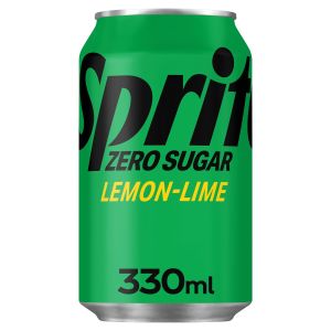 Sprite Zero Cans 330ml x 24 Best Before 31/12/2024
