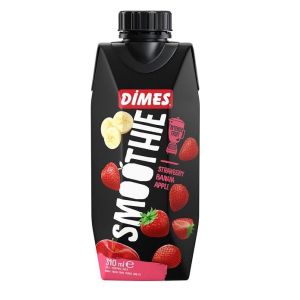 Dimes Smoothie Red Apple ,Banana & Strawberry 310ml x 12