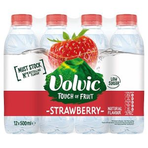 Volvic Touch Of Fruit Strawberry 500ml x 12
