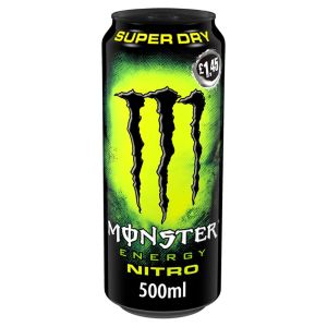 Monster Nitro Super Dry Energy Drink 12 x 500ml PMP