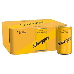 Schweppes Indian Tonic Water Mini Cans 12 x 150ml