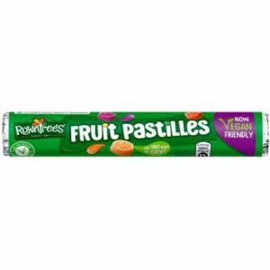 Rowntree's Fruit Pastilles Vegan Friendly 50g x 32 BBE 11/23