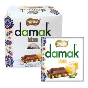 Nestle Damak Lokum Milk Chocolate Pistachio 60g x 6